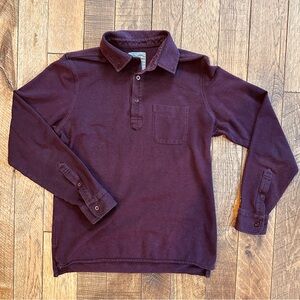 Bonobos Refined Long Sleeve Polo Shirt Mens Medium